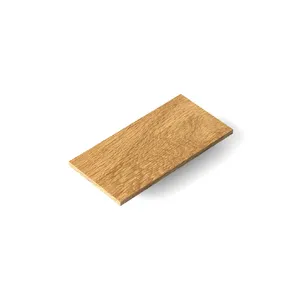 Rectangular cabinet knobs for furniture from beech